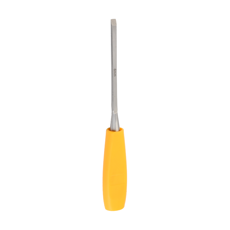 PP plastic flat handle woodworking chisel